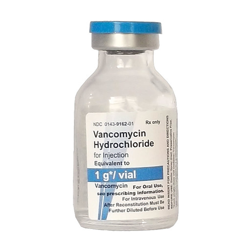 Vancomycin Hydrochloride 1gm Powder, Vial
