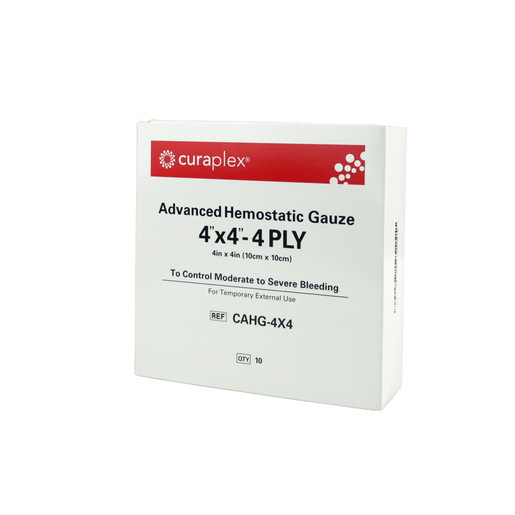 Curaplex® Advanced Hemostatic Gauzes