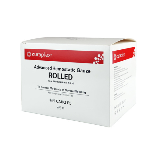 Curaplex® Advanced Hemostatic Gauzes