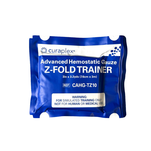Curaplex® Advanced Hemostatic Gauze, Z-Fold Trainer