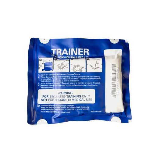 Curaplex® Advanced Hemostatic Gauze, Z-Fold Trainer