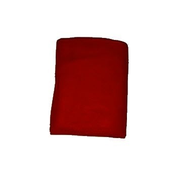 Heavyweight Blanket, Fleece, 90in x 60in, Maroon