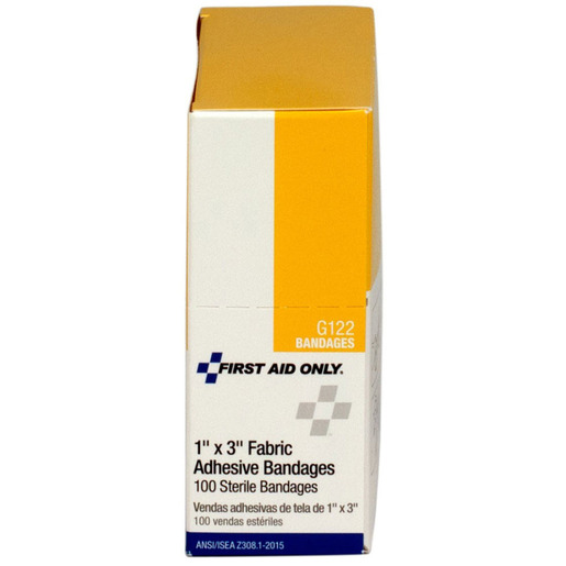 First Aid Only<sup>®</sup> Fabric Bandage, 1in x 3in