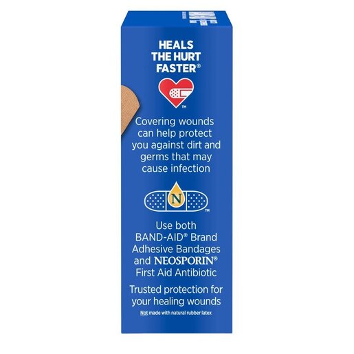 BAND-AID® Flexible Fabric Adhesive Bandages, Assorted Sizes, 30 Count