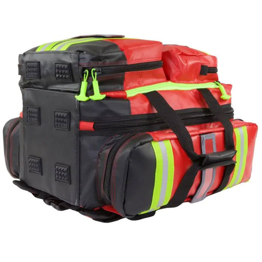 Kemp USA Premium Ultimate EMS Backpack, Tarpaulin, Red