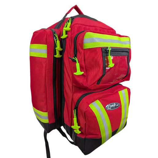 Kemp USA Ultimate EMS Backpack, Nylon, Red