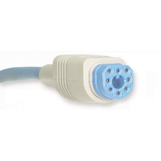 Philips Healthcare MRx SpO2 Extension Cable, 8-pin to 8-pin, 2m