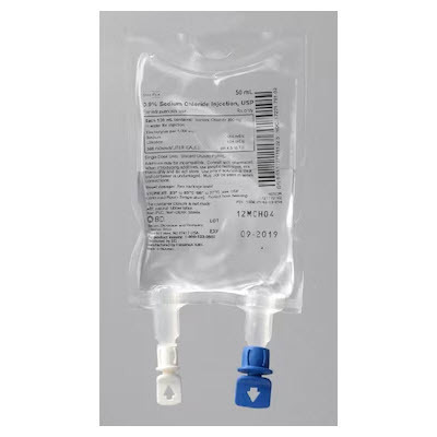 Sodium Chloride Injection 0.9% IV Solution, 50mL