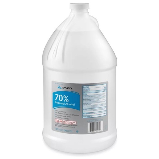 70% Isopropyl Alcohol, 1 Gallon Bottle
