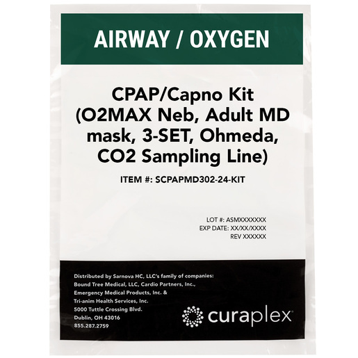 Curaplex® O2-MAX™ with Curaplex® Capno Kits