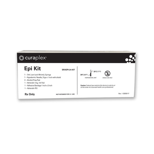 Curaplex® Epi Kit, MinimLL® 0.5mL with 21Ga x 1in Hypodermic Needle