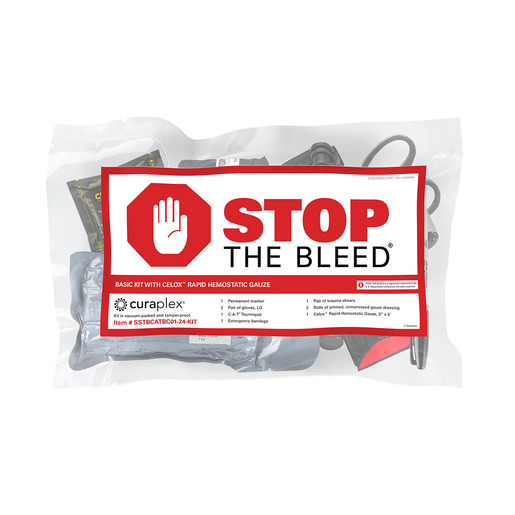 Curaplex® Stop the Bleed®, Basic Kit (C-A-T ®, Celox™)