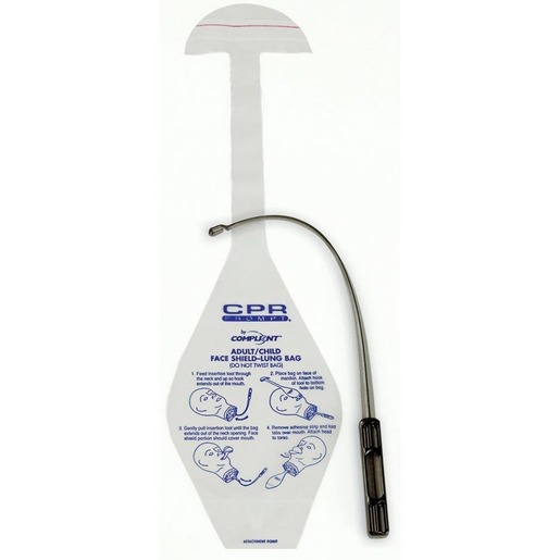 CPR Prompt® Generic Face Shield and Lung Bags