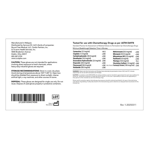 Curaplex® TritonGrip EP X2™ Nitrile Gloves