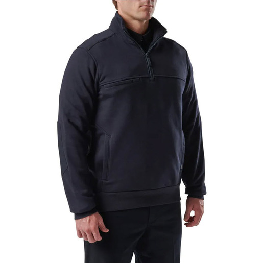 5.11 1/4 Zip Job Shirt 2.0, Long Sleeve, Tall, Navy