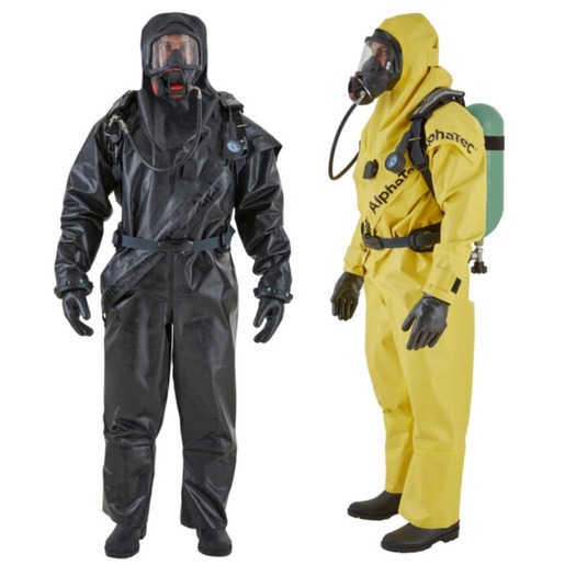 AlphaTec® Phantom with Front Entry Zipper (T) and Fixed Gloves