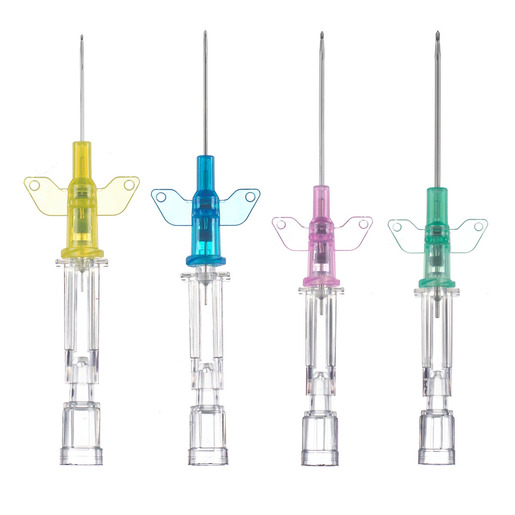 Introcan Safety® Winged Polyurethane IV Catheters