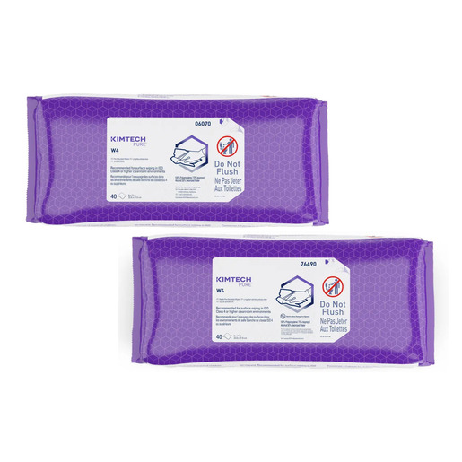 Kimtech™ Pure™ W4 Pre-Saturated Wipers
