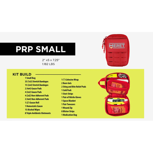 MERET Medium Kitted Personal Response Packs
