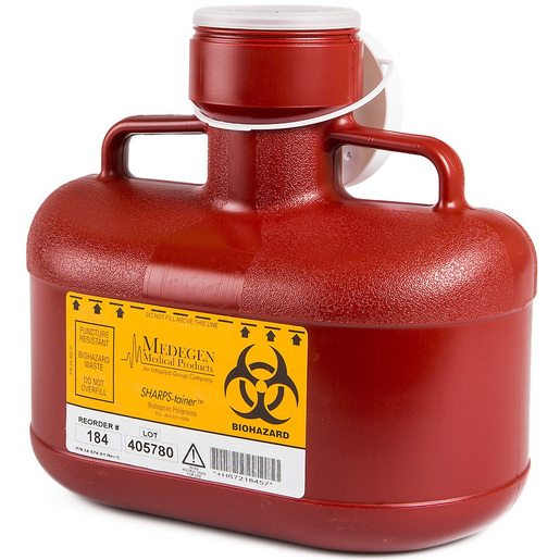 Medegen Medical Products LLC 2 Gallon Multi-purpose Sharps