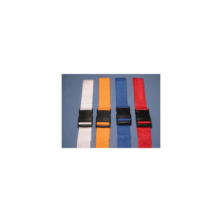 Stretcher Straps, 2 Piece, Plastic Side Release Buckle