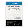 Curaplex® IV Start Kit With Tegaderm™, Alcohol, No Flush