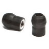 Mushroom Stethoscope Eartips Pair, Black