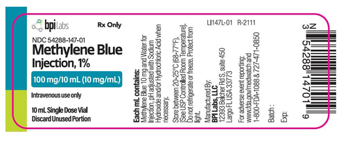 Methylene Blue, 1%, 10mg/mL, 10mL Vial 