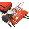 Pros Combo II™ Dual Head Pocket Aneroid/Scope Kit, Adult, Orange