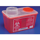 Sharps-A-Gator Monoject Multi-purpose Sharps Container, Red, 14qt