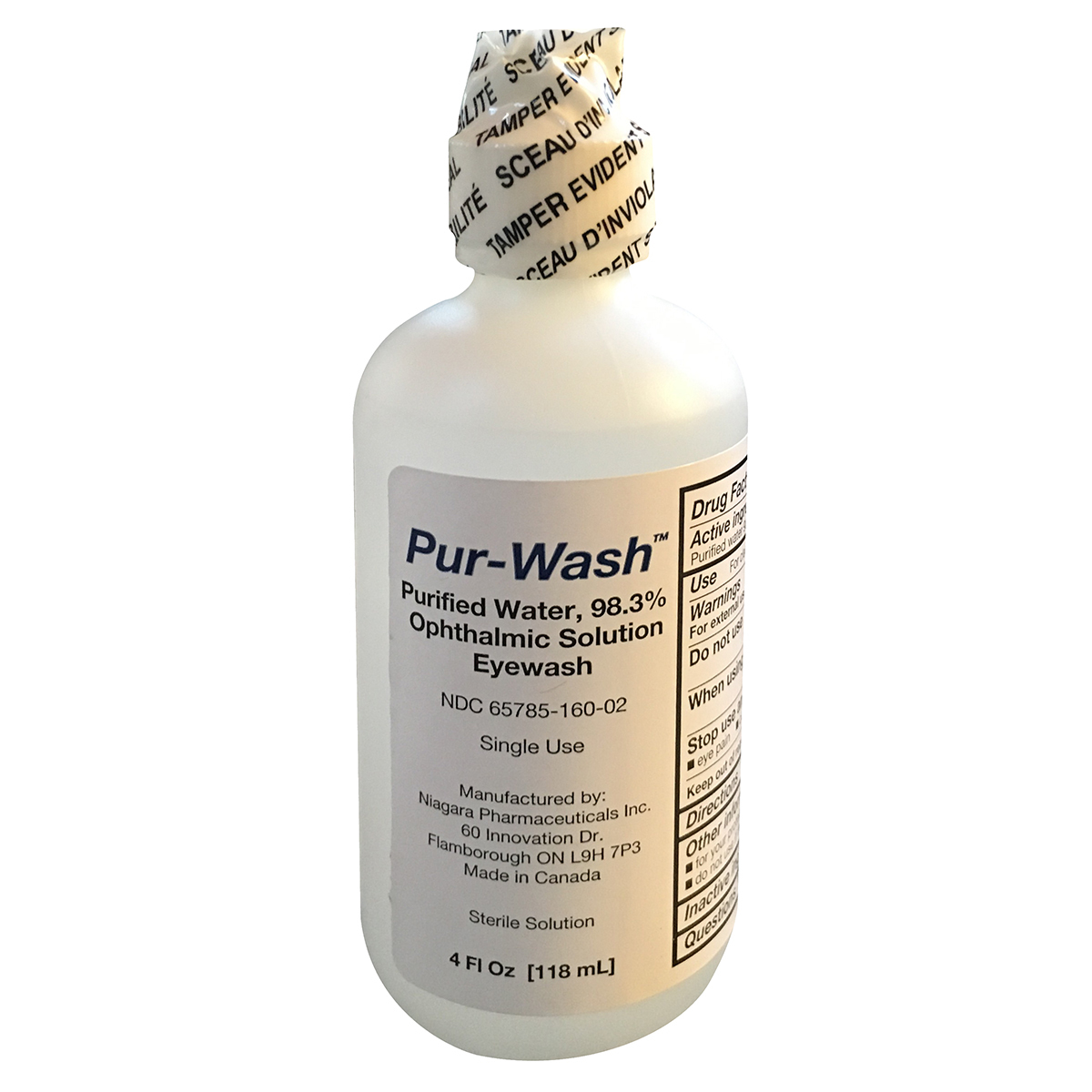 Pur-Wash™ Eyewash, 4oz Bottle