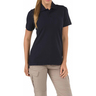 5.11® Women's Professional Short Sleeve Polo Shirt, Dark Navy, Large