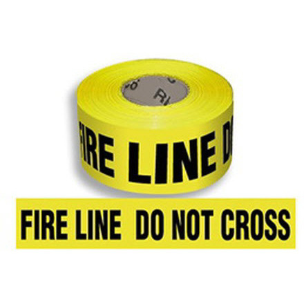 Fire Barrier Tape, Yellow