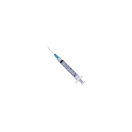 Syringes with Needle, Luer-lock Tip, 3cc