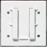 Universal Wall Plate with Holes, For Suction Canister