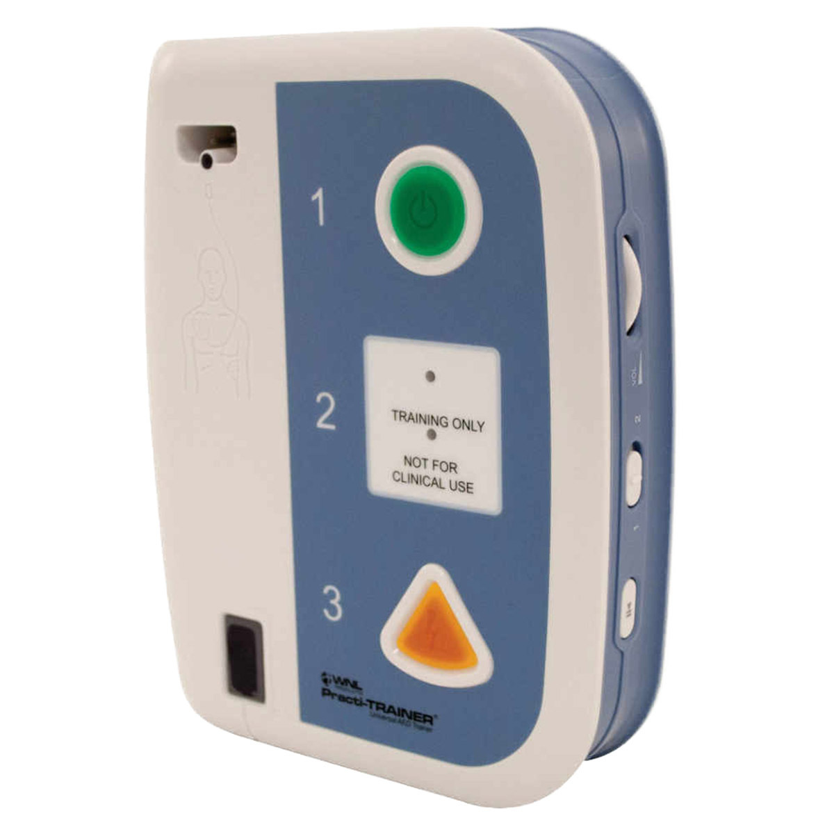 AED Practi-Trainer, 7.5in x 6in x 1.75in