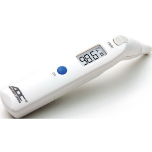 Adtemp™ Dual Scale IR Thermometer, Tympanic, Peak-hold, 89.6 to 108°F/32 to 42.2°C *Non-Returnable*