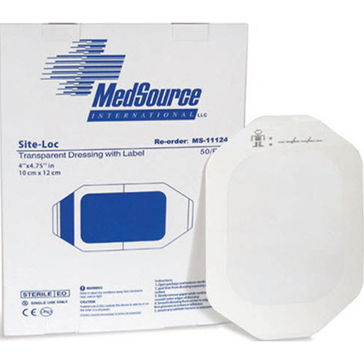 Site-Loc Dressing, 4in x 4-3/4in, Large