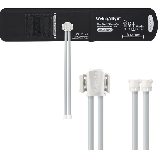 FlexiPort® Reusable Blood Pressure Cuffs with 2-Tube Locking Type Connectors