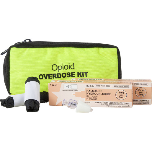 Curaplex® Two Dose Opioid Overdose Kit, Safety Yellow Case