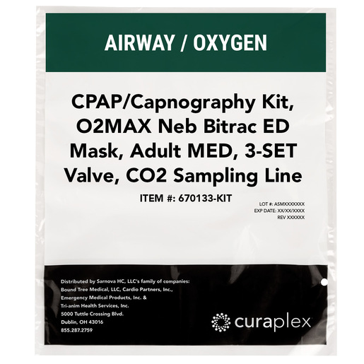 Curaplex® O2-MAX™ with Microstream™ Capno Kits