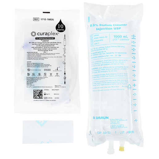 Curaplex® Spud Kit, 1000mL