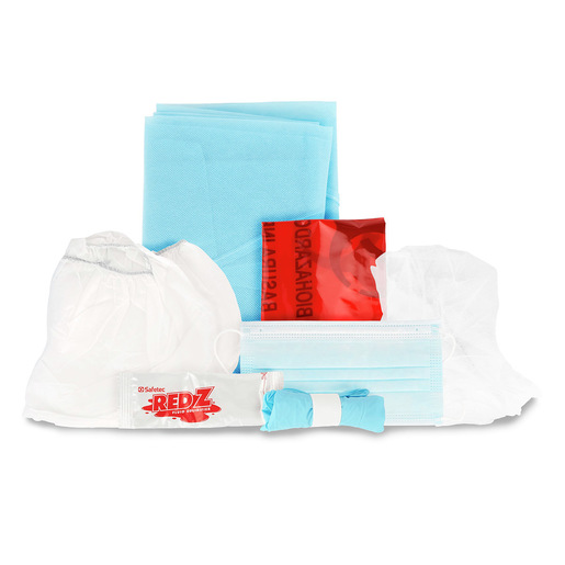 Curaplex PPE Kit, Intermediate w/ Shoe/Hair Covers