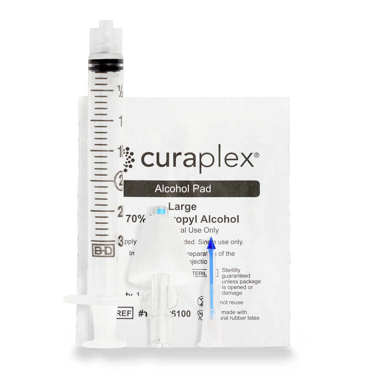Curaplex® DART with Vial Adaptor Kit, 3cc Syringe | Bound Tree