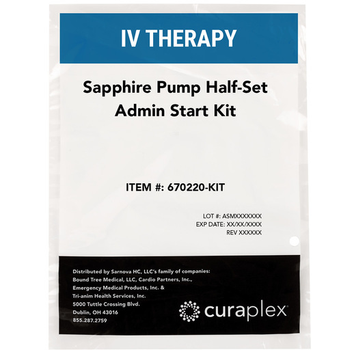 Sapphire Pump Half-Set Admin Start Kit