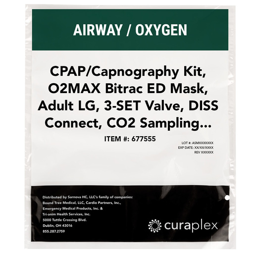 Curaplex® O2-MAX™ with Microstream™ Capno Kits