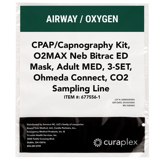 Curaplex® O2-MAX™ with Microstream™ Capno Kits