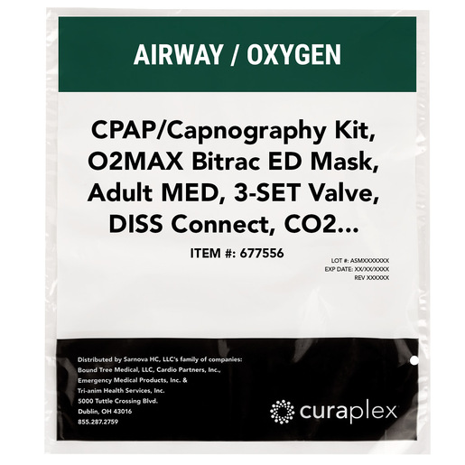 Curaplex® O2-MAX™ with Microstream™ Capno Kits