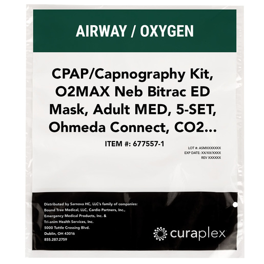 Curaplex® O2-MAX™ with Microstream™ Capno Kits