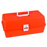 Flambeau First Aid Case, 15in L x 6-3/4in W x 6-1/2in D, Model 1772, Orange, Copolymer Resin